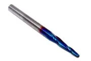 46286-K Amana 1/8" CNC 2D/3D CARVING BIT 3 FLUTE CARBIDE TAPERED BALL Spectra