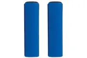 Azur 130mm Shock Absorbing Silicon Bike Handlebar Grips BLUE
