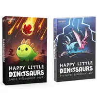 在飛比找蝦皮購物優惠-桌遊 卡牌遊戲 英文卡牌Happy Little Dinos