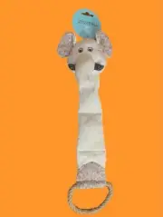 Zozeeblu Stuffed Squeaky Elephant for Dogs Plush Squeaky Toy - FREE SHIPPING