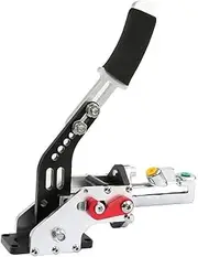 Aluminum Universal Racing handbrake Hydraulic Handbrake Drift handbrake Emergency Brake Lever Drift HB-1004A(Silver)