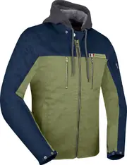 Segura Presto, textile jacket waterproof , color: Dark Green/Dark Blue , size: L