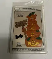 Pumpkin Patch Pattern To Make A 32in Halloween Wood Yard Display