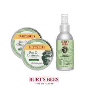 Burt’s Bees 神奇積雪草本修護霜17g 2入+檸檬草防蚊液118ml