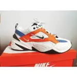 NIKE M2K TEAM ORANGE 白藍橙 老爹 AO3108-101 運動 女款 慢跑鞋