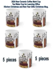 Taylor Swift Mug Eras Album Name Library Music White Coffee Cup Tea Mug 5 pieces