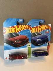 Hot Wheels Tesla Model S Plaid Quarter Mile Heroes HW EV Lot of 2