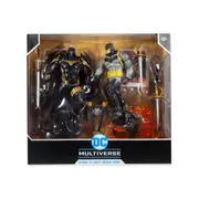 DC Batman White Knight Batman vs Azrael Batman Armor 7 inch Action Figure 2 Pack