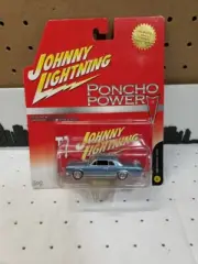 Johnny Lightning 1965 Pontiac GTO Poncho Power Series In Blue