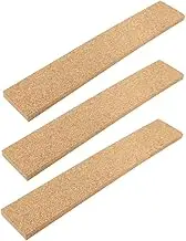 Cork Strip Adhesive Bulletin Bars 3 Pack Memo Board Strips for Office Home Easy Installation and Non-damaging to Walls