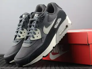 NIKE AIR MAX 90 ESSENTIAL 黑白灰 氣墊 復古 休閒鞋 537384-035