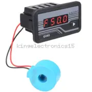 AC 220V Generator Digital Volt Amp Watt Hour Power Frequency Meter Tester K9