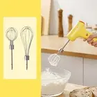 Portable Electric Whisk Hand Blender Egg Beater Cordless for Baby Food Cake