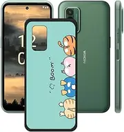 [FZZSZS] Case for Nokia XR21 Limited Edition, Soft Slim Thin Black Protective Cover Flexible TPU Protection Bumper Shell Phone Case for Nokia XR21 Limited Edition (6.49") - KE80