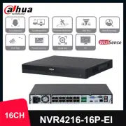 Dahua NVR4216-16P-EI 16CH 1U 16PoE 2HDDs WizSense Network Video Recorder 16MP