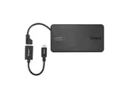 Targus USB 3.0 and USB-C Dual Video Travel Dock [DSU100US]