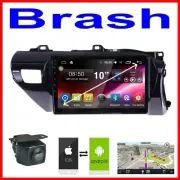 HILUX 2015+ GPS APPLE CARPLAY ANDROID AUTO CAMERA ODB DAB+ TPMS DVR 4X4 MAPPING