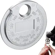 Spark Plug Gap Spark - Spark Plug Gauge Measuring Tool | Spark Plug Gap Gauge Tool Scaled from 0.6-2.4mm | Coin-Type Sparkplug Tester Metal Car Accessories for Motorcycle, Automotive & Truck