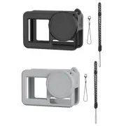 Silicone Protective Case Lens Guard Cover For DJI ACTION 5 PRO Sports Camera