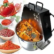 Automatic Food Mixer Pot Stirrer Mixer, 10l Stainless Steel Stand Mixer Kitchen Food Mixer with Double Stirring Paddle & Auxiliary Fan, Hot Pot Seasoning Bottom Soup Sauce Stirrer