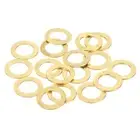 18Pcs Brass Flat Washer, M10 10 x 16 x 1mm Fenders Washers Assortment
