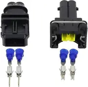 Xiaojiang Store 2 Pin Waterproof Automotive Connector with Terminal Plug DJ7023C-3.5-11/21 Harness Connector Plug (Size : 10 Sets)