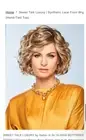 Gabor Wig SWEET TALK LUXURY Lace Front Mono Top Blonde Honey Toast Brand New