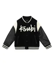 1999 Lil King Letterman Jacket - Black | Ksubi ++