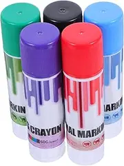 5pcs Pig Marking Crayon Animal Marking Pen Farm Animals Crayons Livestock Marking Color Sticks Livestock Marking Markers Animals Marking Crayons Coloring Markers Animal Crayon Wax