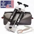 2x 1.5 oz Aluminium Dual Injector Soft Plastic Fishing Lure Mold Bait Making