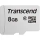 創見 Transcend micro SDHC 8G 記憶卡 300S 台灣製 公司貨【中壢NOVA-水世界】【跨店APP下單最高20%點數回饋】