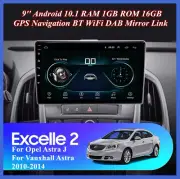 9'' 1+16GB Stereo Radio Player GPS WiFi For 2010-14 Opel Astra J Vauxhall Astra