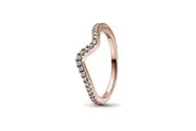 PANDORA JEWELS Mod. SPARKLING WAVE - RING - Size 54