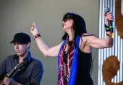 Leslie Blackshear Smith & Double Black perform at the 2013 Voodoo - Old Photo 3