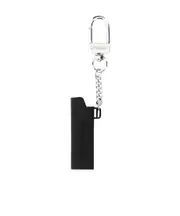 Ambush Logo Embossed Key Ring One size Black