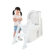 FREE DELIVERY Kid Potty Training Toilet Seat Trainer Step Stool Ladder Safety