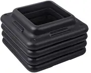 HCE Aerobic Step - Gym Blocks - Aerobic Stackable Blocks with Risers - Aerobics Step Up Bench Platform for Exercise Gym Fitness Workout