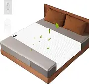 Organic Grounding Sheet 10% Silver for Bed Sleeping Therapy with Connection Cord,Grounding Sheets with Grounding Cord (White, 39 * 80 inch/Twin XL)