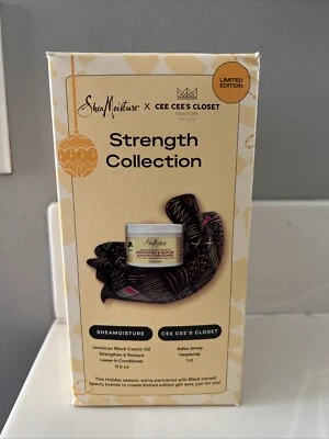 Shea Moisture Strength & Restore Conditioner w/ Jamaican Black Castor Oil + Wrap