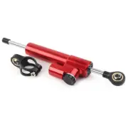 Steering Damper Stabilizer Linear Reversed Safety Red Control CNC Motorcycle