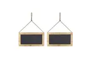 2PK Amalfi Fairhaven 58cm Wall Hanging Blackboard Home Kitchen Notes Cafe School