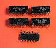 K176LA8 Analogue CD4012 IC/Microchip USSR 50 pcs