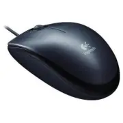 Logitech M90 Optical Mouse - Black High Def Optical Tracking 1000dpi USB
