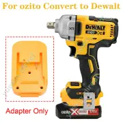 Adapter For OZITO 18V Lithium Battery Convert To Dewalt 20V MAX Tools Connector