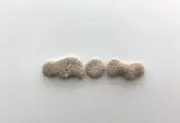 Natural Letter Shaped “mom” Rocks Beach Stones pebble art craft Surf tumbled USA