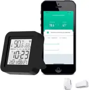 MOES Smart Temperature Humidity Monitor with IR Remote Control, Tuya WiFi Temper