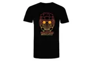 Guardians Of The Galaxy Mens Star-Lord Outline T-Shirt (Black) - UTTV2191