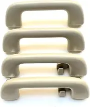 LUMIXE Roof Handle Pull, for Toyota, for Corolla, 2008-2013 Yaris Vios 2008-2013 EZ 11-16, for RAV4, Inner Roof Safety Handle Ceiling Armrest Handrail Roof Pull Hand (Size : A Set of 4pcs Beige) Inter