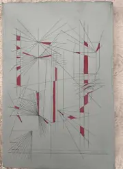 Benjamin Gross Listed California Artist Original Abstract Painting on Canvas