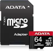 A-DATA Technology HIGH Endurance 64GB SPEICHERKARTE Class 10, UHS-I U3, V30, A2